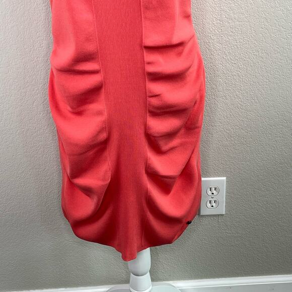 Ted Baker London Coral Bodycon V-Neck Sleeveless Stretch Mini Dress US 14/L NWT - Picture 7 of 13